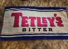 Tetley   s Bitter Beer Towel Collectible Breweriana Bar Pub Man Cave Decor