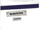 Baltimore Ravens Full Size Football Helmet Decals With Stripes   Bumpers