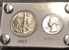 1939 Silver Us Mint Year Set Gem Bu Coins White Capital Holder Display Box