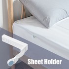 4x Bed Sheet Mattress Corner Straps Holder Elastic Fasteners Gripper Holder Clip