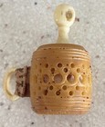 Vintage Antique Victorian Reticulated Sewing Tape Measure