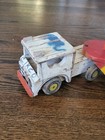 Antique Primitive Painted Wood Spanish Circo   Circus 18 5   Truck W Trailer