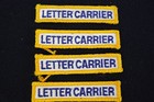 6 Vtg Unused 1980s-90s Us Postal Service Letter Carrier Patches Us Mail Uniform