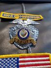 Obsolete State Of Oregon Police Deputy Badge With 2 Patches