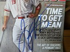 Joey Votto Cincinnati Reds Signed Sports Illustrated 2010