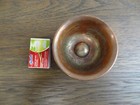 Antique Mongolian Tibetan  Buddhist Large Copper Offering Bowl