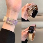 Leather Magnetic Buckle Strap For Apple Watch Series perfect Iwatch Companion
