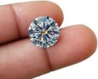 Egl Certified Natural Round White Cubic Zircon 7 50 Ct Cut Loose Gemstone Aaaaaa