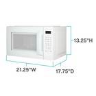 Avanti 1 5 Cu  Ft  Countertop Microwave 1000w  mt150v0w  Mt150v0w 450tw