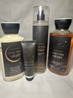 Bath   Body Works Into The Night 4 Pc Set Mist Lotion Body Wash Hand Cream