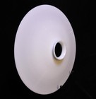 Vintage Industrial 10 Fat Pancake Style Milk Glass Lamp Shade 2 1 4 Fitter