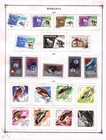 Collection  Romania Part E Scott Album Page  1966 1970  Cat  65  Mint   Used