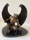 Rare Nude Male Winged Demon Lucifer Satan Devil Bronze Statue Sculpture Signed