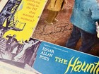 1963 The Haunted Palace Vincent Price Lobby Card Autographed Edgar Allen Poe