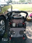 Graco Travel System Single Baby Stroller Gray purple Folding W Cup Holder Basket