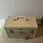Vtg 1950   s Samsonite 5412 Cosmetic Train Case Carry-on Luggage Style With Key