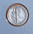1938-s 10c Mercury Dime 90  Silver United States Coin San Francisco