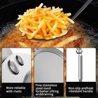 H e Fine Mesh Skimmer Spoon  Professional 304 Stainless Steel Hot Pot Fat