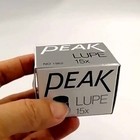 Peak 1962 Fixed Focus Loupe  15x Magnification  0 75  Lens Dia  0 79  Field View