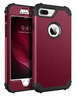  For Case For Iphone 8 Plus iphone 7 Plus  3 Layer Hybrid Hard Pc Soft Rubber 