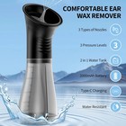     ear Wax Irrigation Flushing Kit - Ipx7 Electric Cleaner 2000mah Fast Charging