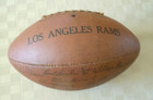 1965 Los Angeles Rams Signed Souvenir Football  43 Signatures Very Rare
