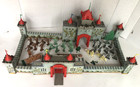 Marx  4719 Robin Hood Castle Play Set Tin Litho 1956 Vtg W  Orig Box
