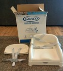 Graco Adjustable Toddler Booster Seat W  Box W  Removable Back- 3 Point Harness