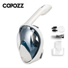 Full Face Scuba Diving Mask Anti Fog Goggles With Camera Mount Underwater