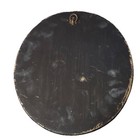Antique Bronze Neoclassical Oval Relief Plaque Victorian Figures Wall Mounted