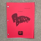 American Dad Original 2011 Production Used Table Draft Script Seth Macfarlane