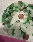 Genuine Surf Tumbled Rare Beach Sea Glass Lot   About 200 Tiny Pieces   Ny
