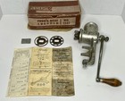 Vintage Universal Food And Meat Chopper No  1551 With Original Box Climax 51