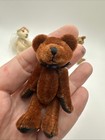 Lot Of 3 Miniature Tiny Teddy Bears Wuzzies  Ballerina Hand Sewn 2 75    Bears