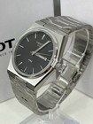 Tissot Prx 316l Quartz Black New Watch 40mm Men s Steel Watch T137 410 11 051 00