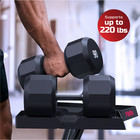Fitrx Smartrack Dumbbell Stand  Dumbbell Rack And Kettlebell Weight Rack Stand