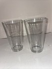 Pair Mixing Glass 16 Oz Heavy Duty Beer drink Glass Comparable To Libbey