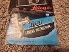 Leica Instructions Books For Model Iiif   Iiic Cameras - Iiic Not In English