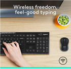 Logitech Mk270 Wireless Keyboard And Mouse Combo For Windows  2 4 Ghz Wireless  
