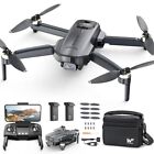 Drones With Camera For Adults 4k   Wf31 Gps Rc Drone Fpv Foldable Black