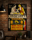 Marihuana 1936 Reefer Madness Vintage Movie Poster Weed Marijuana Wall Art