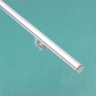 2ft Modern Aluminum Handrail Set Indoor Outdoor Stairs Deck Wall Mount Rust-free
