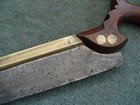 Very Rare 18thc Dovetail Saw By Harrison  Sheffield 