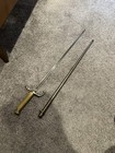 Rare Antique 19 Century South American Bayonet W  Scabbard