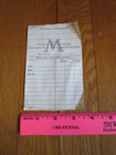Vintage Bank Deposit Slip Guaranty Trust Co Of Ny Madison Ave Office Collectible