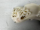 Y11129 Obidome Genuine Coral Sash Clip Brooch Japan Antique Kimono Accessory