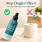 4 Fl Oz  100  Natural Toilet Paper Spray For Wiping     Flushable Wet Wipe