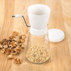 Nut And Chocolate Grinder And Chopper Stainless Steel Blades Glass Jar 1 1 4 Cup