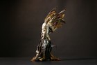 African Songye Power Figure Tribal Wood Carving Handmade Statue Collection-g4485