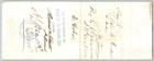 Bank Of La Porte Check J w  Turner   1879 Mining Vignette Rn-g1 Rev Stamp  5446